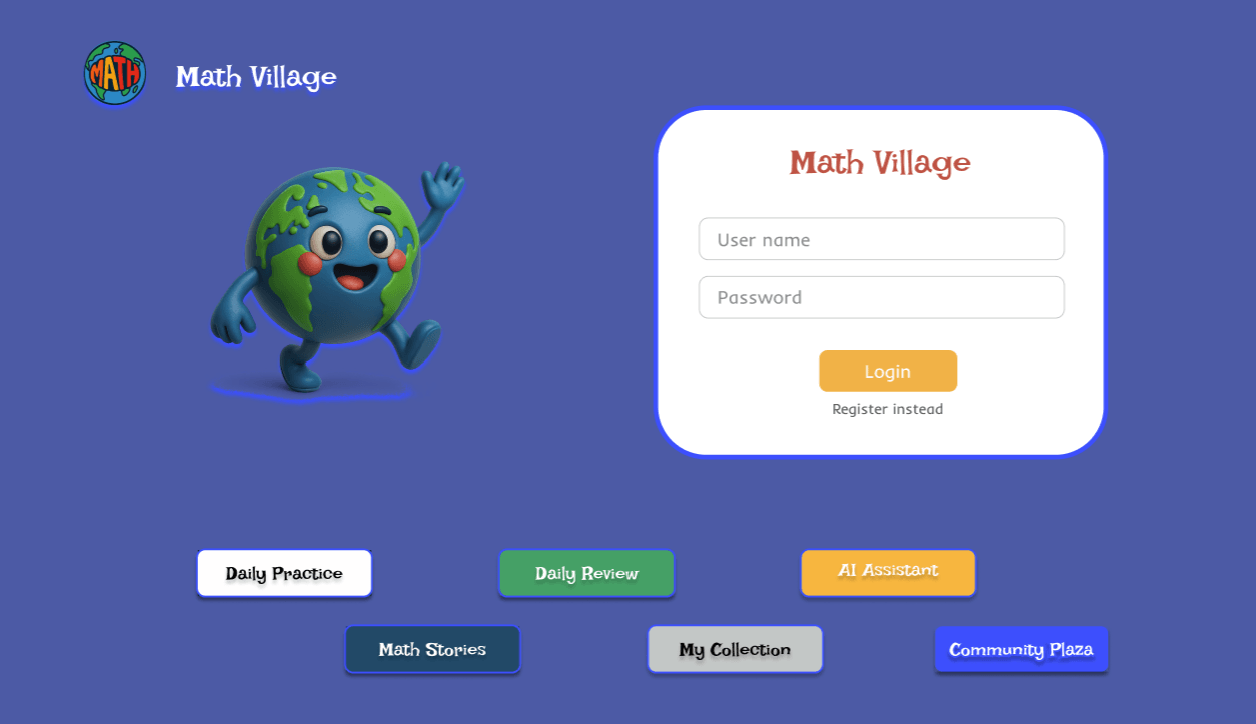 Math Village App